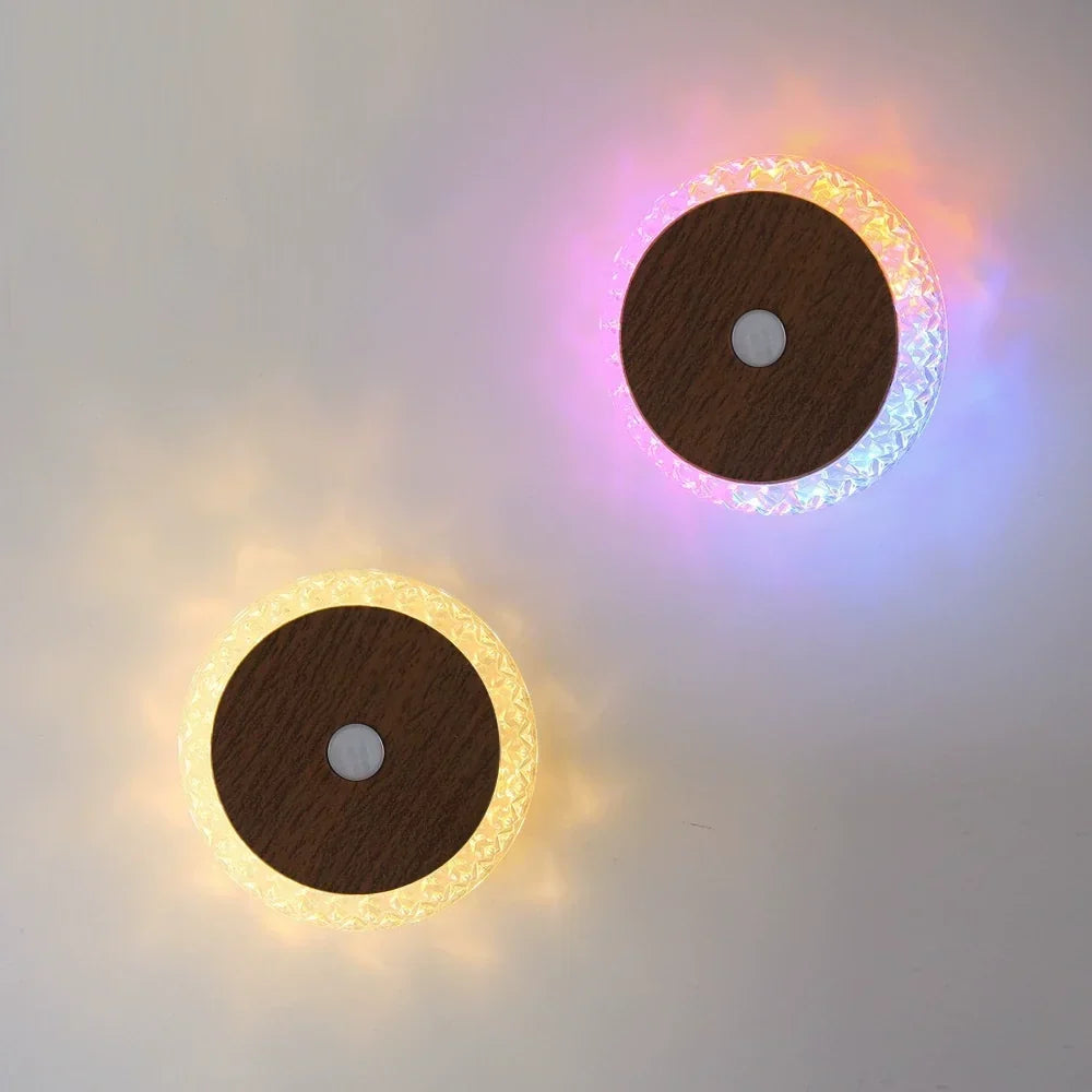 Inteligentna Ładowalna Lampa Ścienna z Czujnikiem Ruchu - Hotelowa Lampa Nocna przy Łóżku