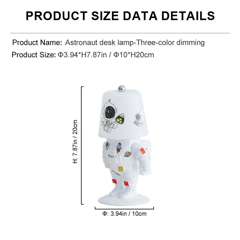 Lampa Księżycowa Astronauta, Żywiczna Lampa Nocna, Dekoracja Sypialni, Kreatywny Prezent