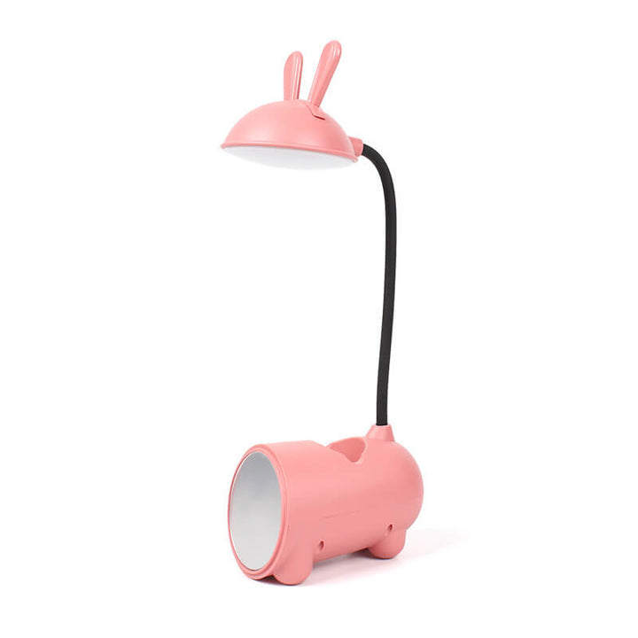 Kreatywna Lampa Biurkowa LED w Kształcie Królika z Dotykowym USB