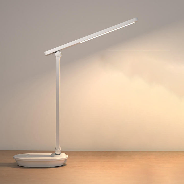 Nowoczesna Podwójna Składana Lampa Biurkowa LED Bezprzewodowa z Ładowaniem