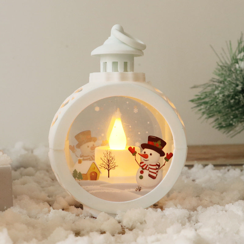 Wieniec Świąteczny Vintage Nocna Lampa