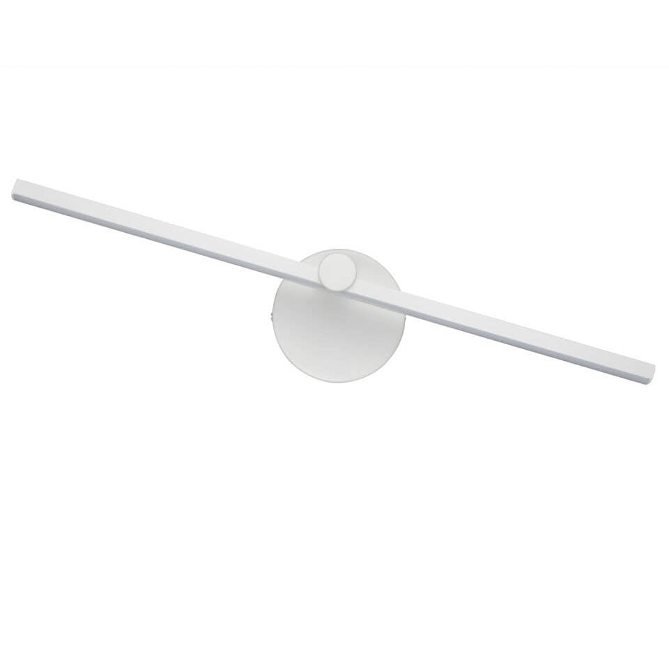 Nordycki Minimalistyczny Aluminiowy Długi Włącznik LED Lampa Lustro Ścienne