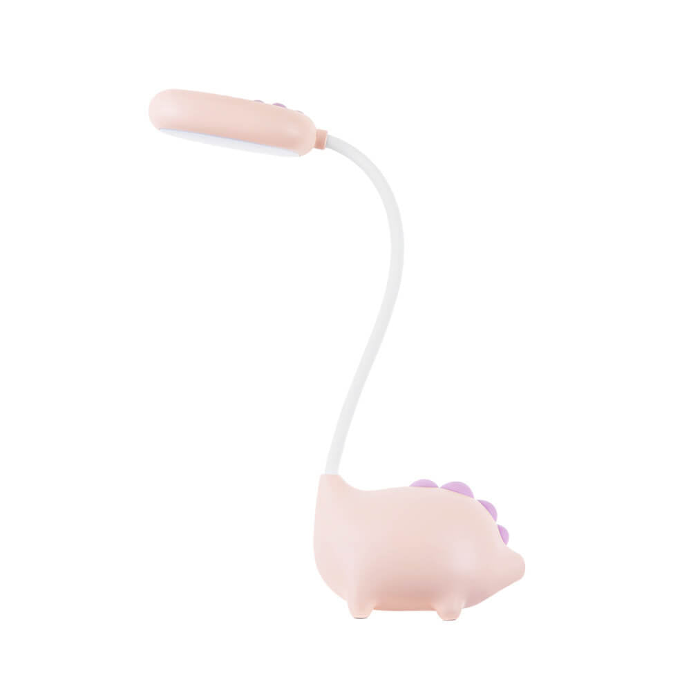 Ładowana lampa biurkowa LED z dinozaurem w kreskówkowym stylu, dbająca o wzrok