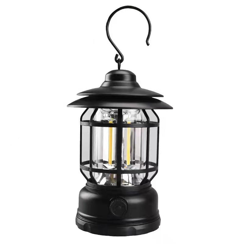 Współczesna Przemysłowa Przenośna Lampa Campingowa Z Ładowaniem USB Lampa Konna Do Użytku Zewnętrznego