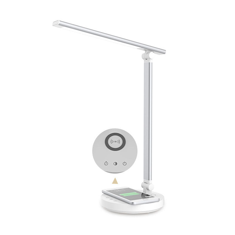 Minimalistyczna Inteligentna Kwadratowa Składana Lampa Biurkowa LED USB