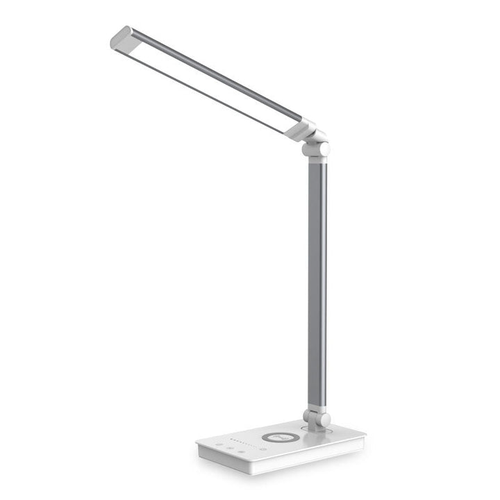 Minimalistyczna składana lampa biurkowa LED USB w kształcie kwadratu