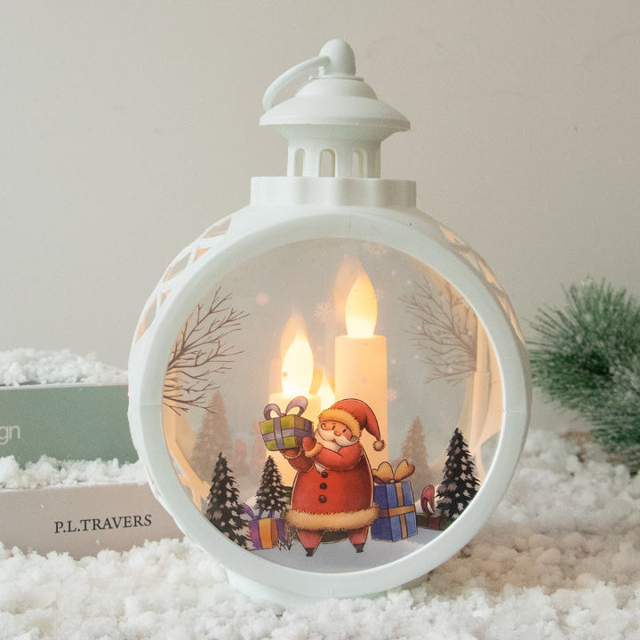 Wieniec Świąteczny Vintage Nocna Lampa