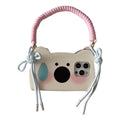 Etui na telefon Flip-Phone w stylu Insta z rysunkiem Westie