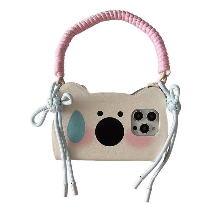 Etui na telefon Flip-Phone w stylu Insta z rysunkiem Westie