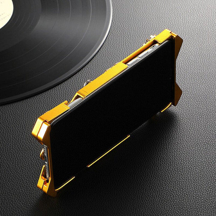 Etui na iPhone w stylu Cyberpunk z Mechanic Skull