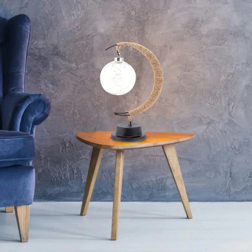 Lampa Księżycowa – Fajna, Czarująca Lampa Nocna | Sypialnie i Przestrzenie Życiowe