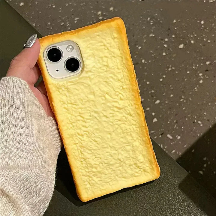 Etui na iPhone w kształcie chleba tostowego