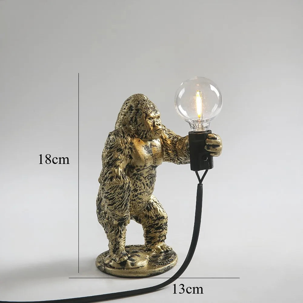 Lampka nocna z wkurzoną gorylicą