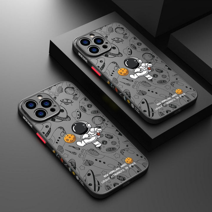 Etui na iPhone Space Road Relax Astronauta