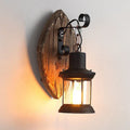 Retro Lampa Lantern Industrialna Lampa Ścienna