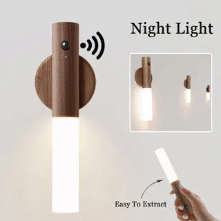 Magnetyczna LED Lampa Nocna z Czujnikiem Ruchu