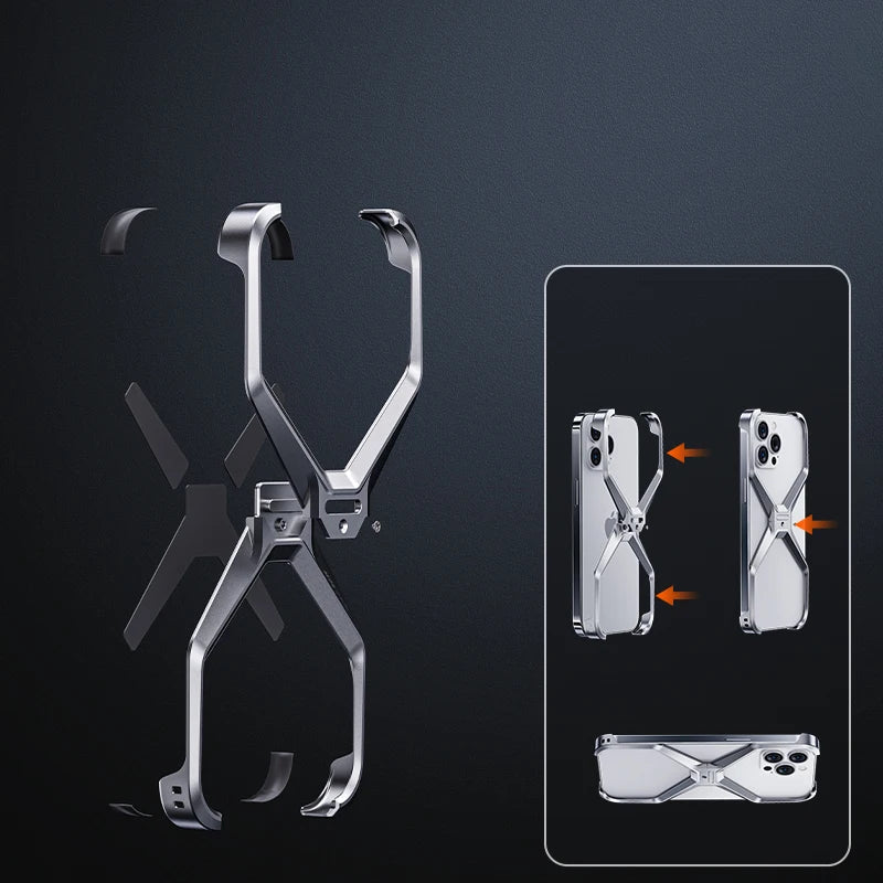 Odłączany metalowy etui Cool Alloy na iPhone&