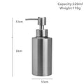 Elegancki dozownik do mydła ręczny ze stali nierdzewnej 250ml/350ml/550ml