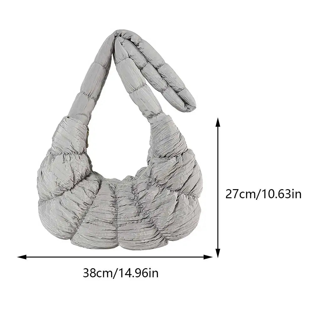 Torba na ramię Puff Croissant