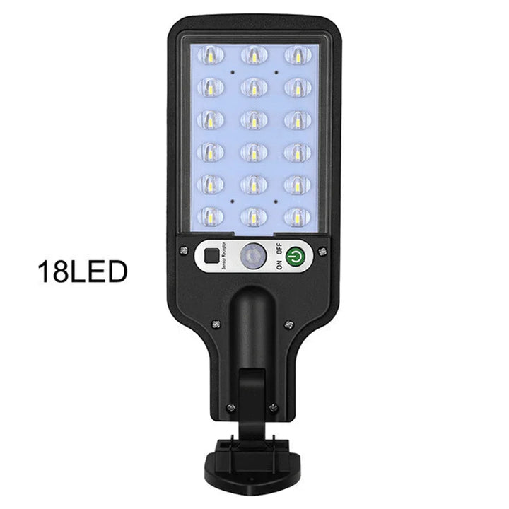 Solarna Lampa Ścienna z Czujnikiem Ruchu | Oświetlenie Ogrodowe i Uliczne | Oświetlenie Solarne LED - DoorLed