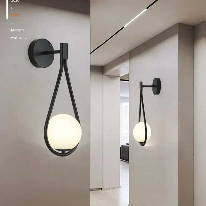 Lampa Ścienna Drop Luxury Glass Ball