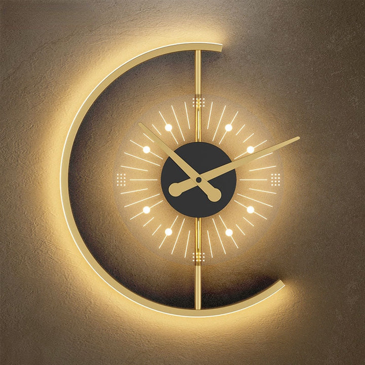Nowoczesny minimalistyczny zegarek LED