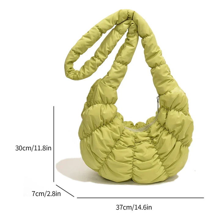 Torba na ramię Puff Croissant