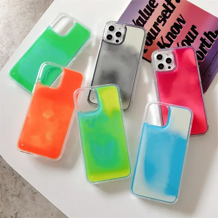 Lśniąca Etui na iPhone w Kształcie Piasku