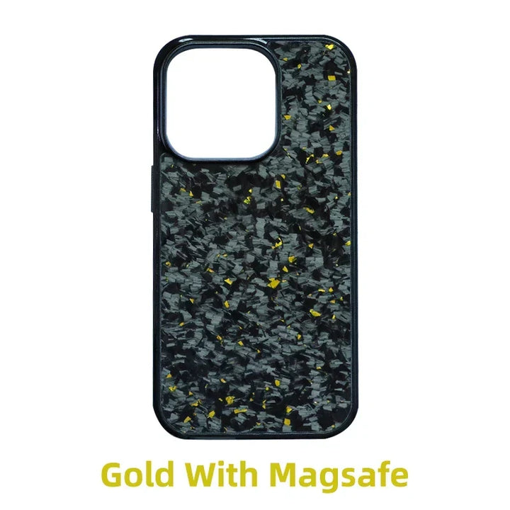 Etui na iPhone Magsafe z włókna węglowego, odporne na wstrząsy