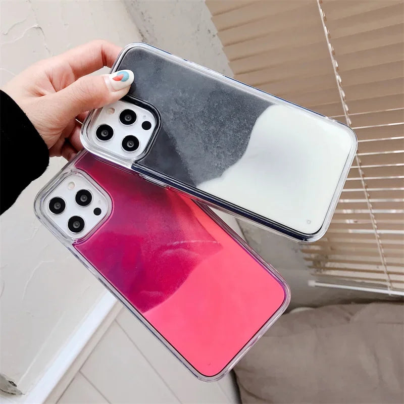 Lśniąca Etui na iPhone w Kształcie Piasku