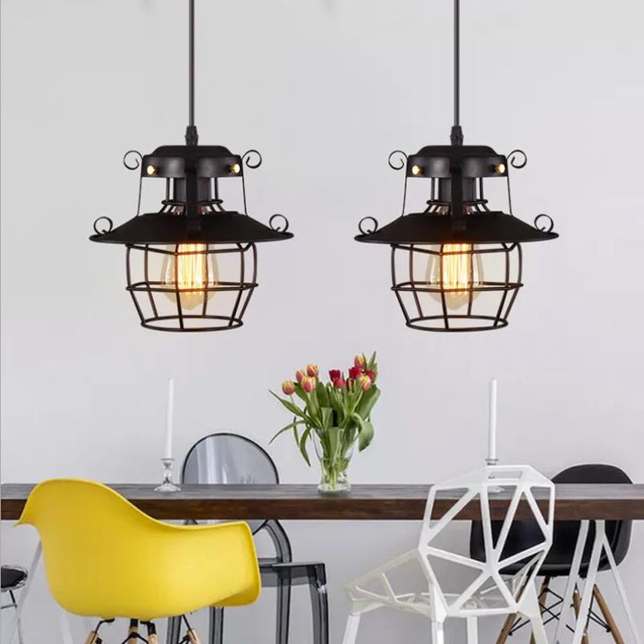 Norah Retro-Industrialna Lampa Wisząca