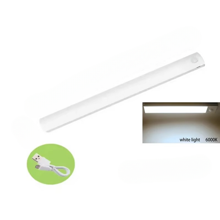 Inteligentna Lampa LED Nocna - Aktywacja Ruchem, Przyciemniana i Ładowalna