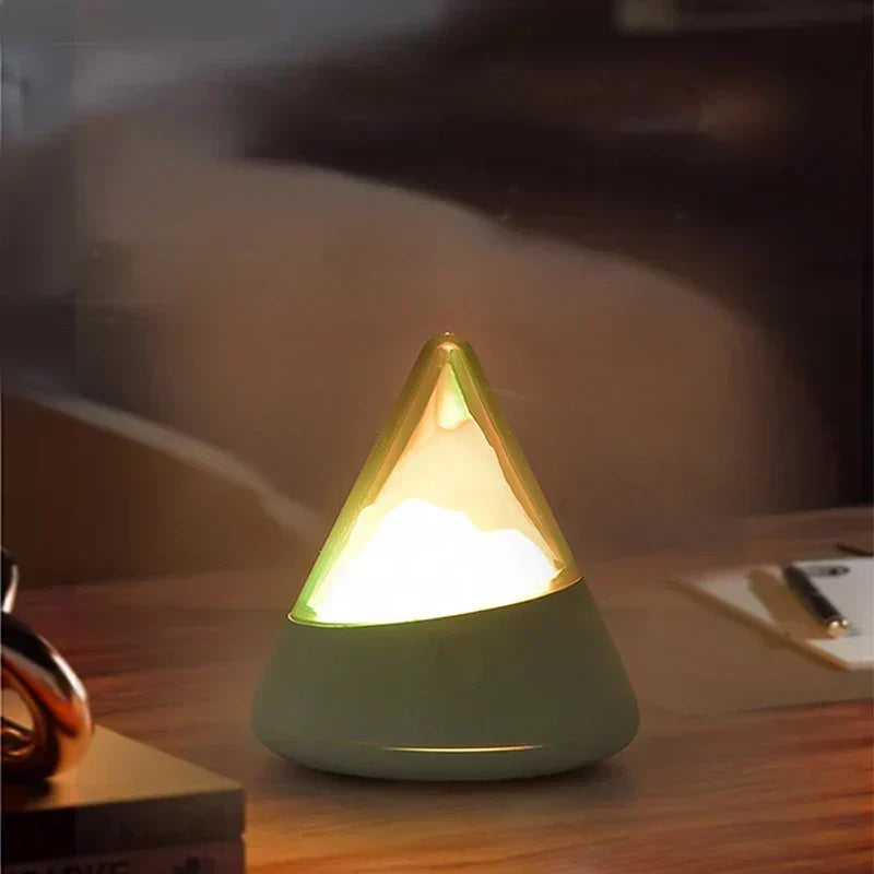 Bezprzewodowa Lampa Nocna LED w Designie Lodowca