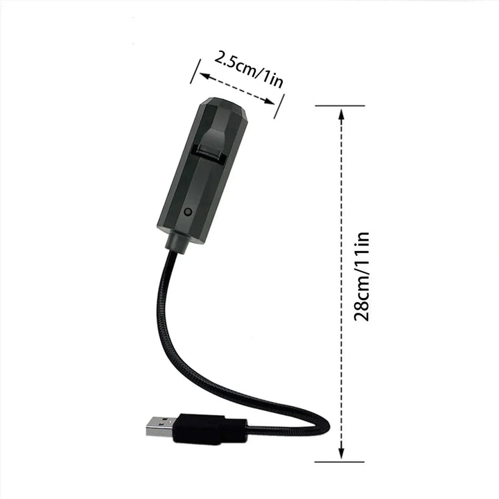 Projektor Czaszki z Nocną Lampką z Zasilaniem USB