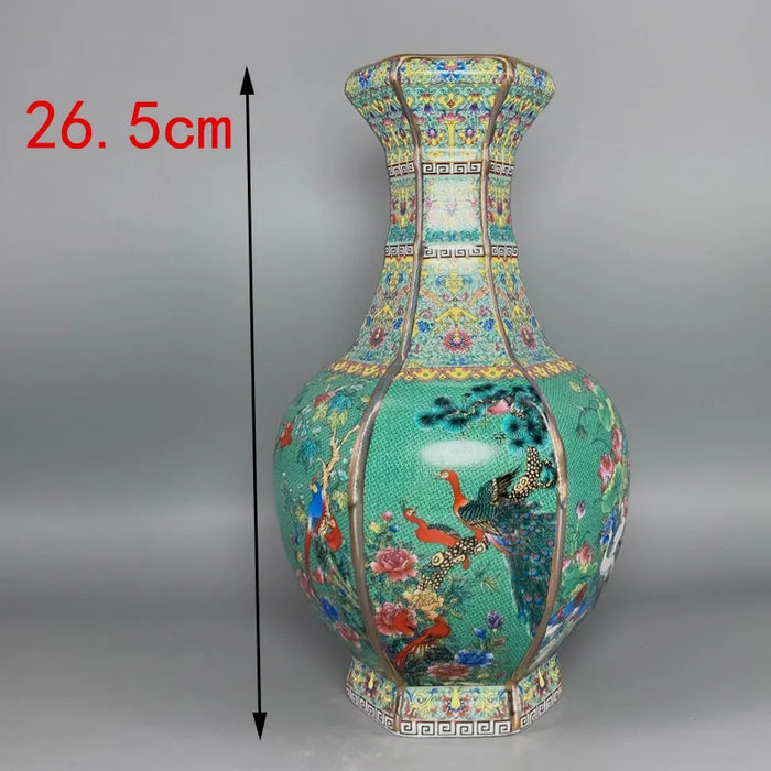 Antyczny Królewski Chiński Wazon Porcelanowy