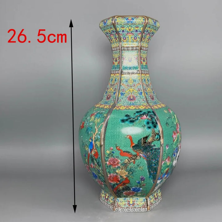 Antyczny Królewski Chiński Wazon Porcelanowy