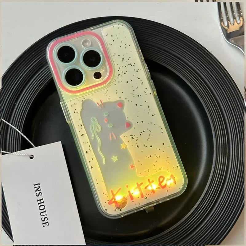 Świecąca Etui na iPhone z Psem