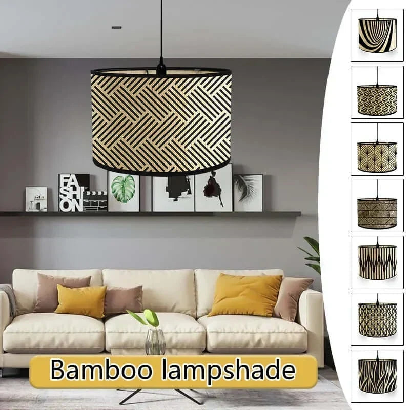 Lampa z abażurem w stylu Art Deco