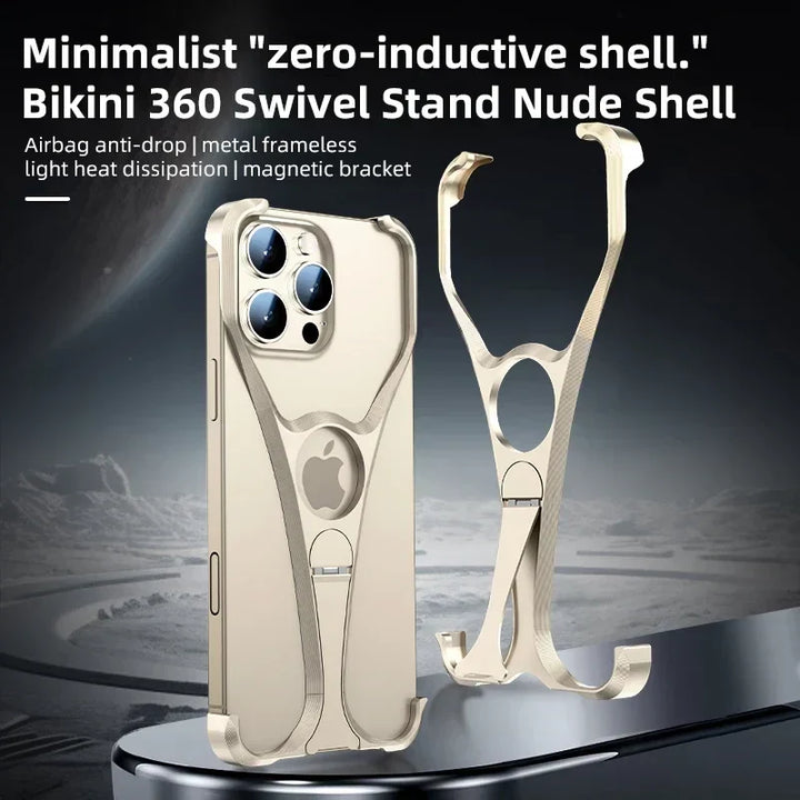 Obudowa na telefon bezramkowa z metalu stopowego