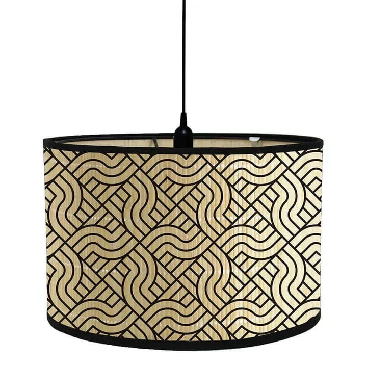 Lampa z abażurem w stylu Art Deco