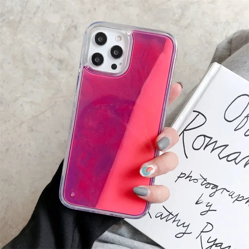 Lśniąca Etui na iPhone w Kształcie Piasku