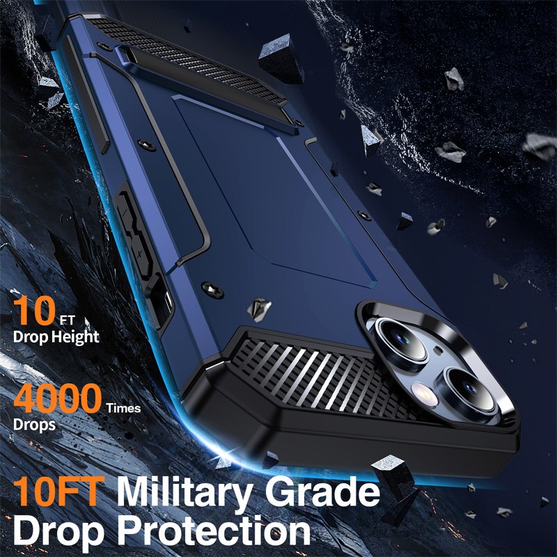 Etui iPhone Stand Strong Fall Protector