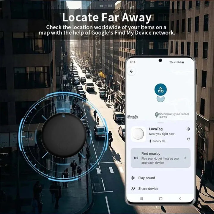 Zestaw Bezpieczeństwa Zwierząt – Inteligentny Tracker dla Psów i Kotów z Odbłyśnikową Obrożą