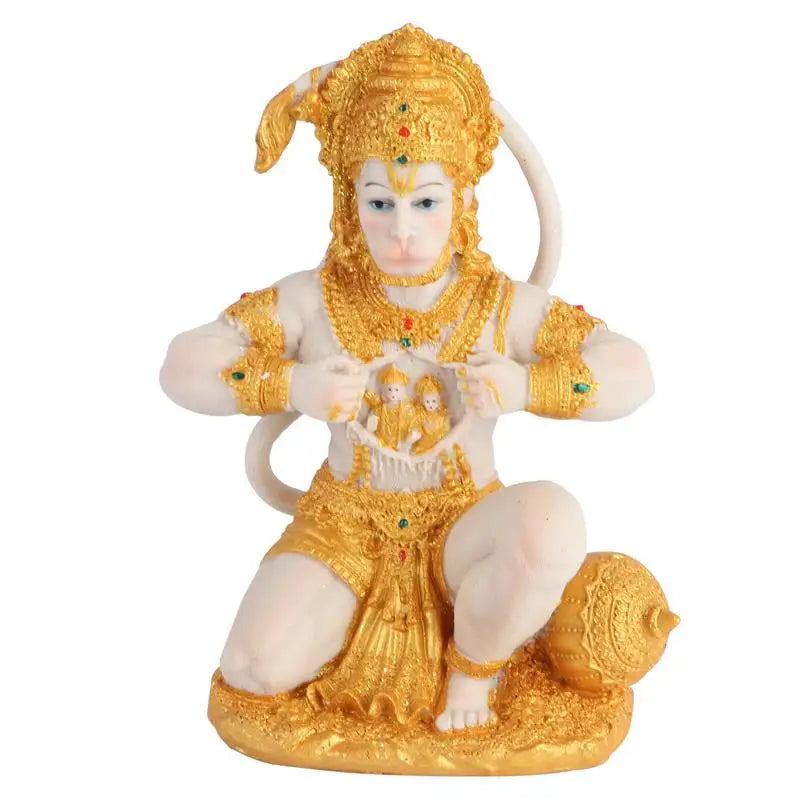 1 Sztuka Figurka Boga Małpy Hanumana w Stylu Azji Południowo-Wschodniej, Rzeźba do Domu, Statua Pana Hanumana, Ornament Buddy