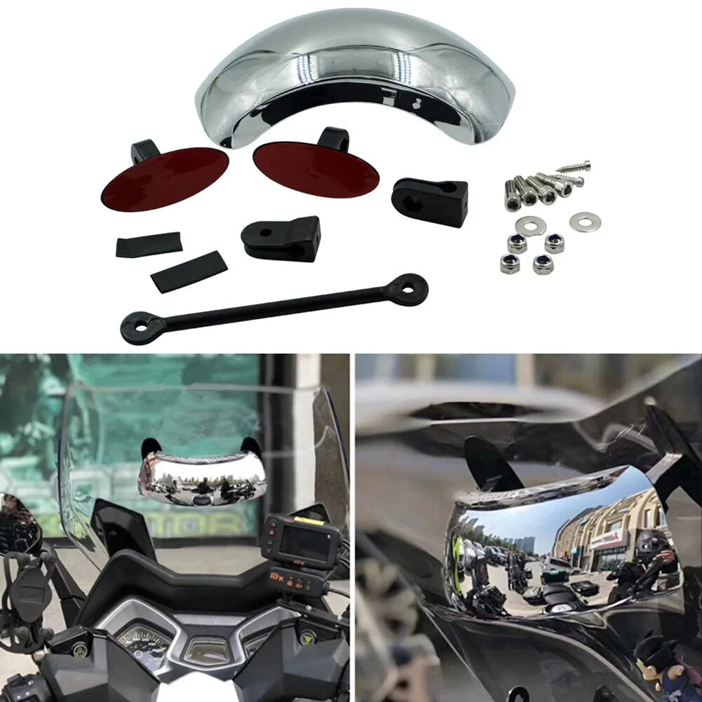 Lusterko motocyklowe w martwym polu 180 stopni