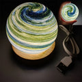 CosmicGlow - Mini lampki nocne 3D - dekoracja solarna LED - galaktyczna atmosfera