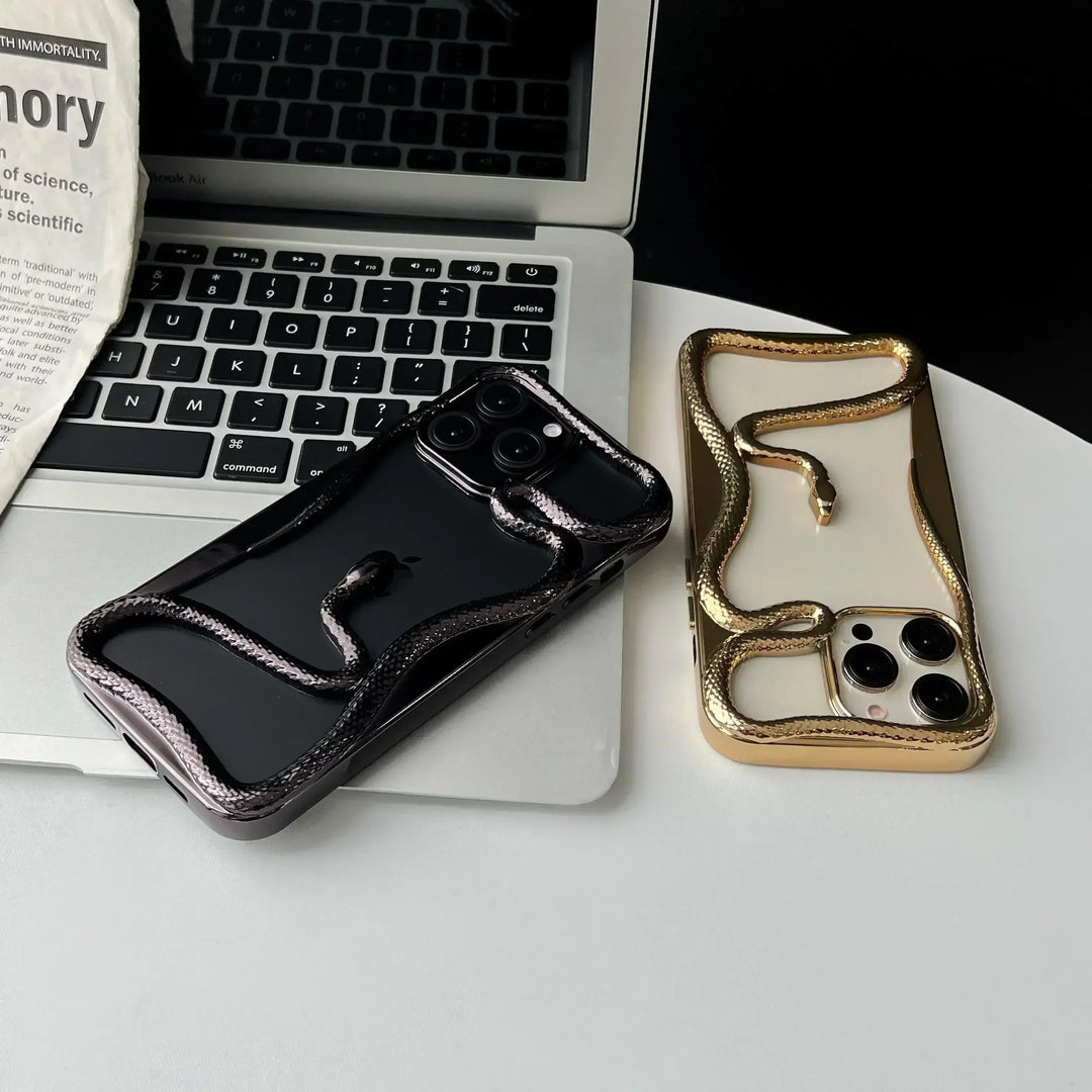 Etui na telefon Snake Wrap Retro