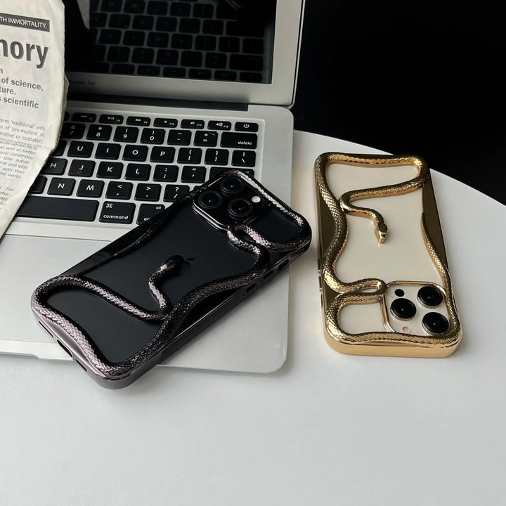 Etui na telefon Snake Wrap Retro