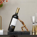 Stojak na butelki wina - VinoLux - Premium Design - Luksusowy element dekoracyjny