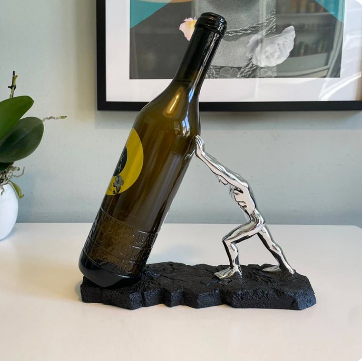 Stojak na butelki wina - VinoLux - Premium Design - Luksusowy element dekoracyjny